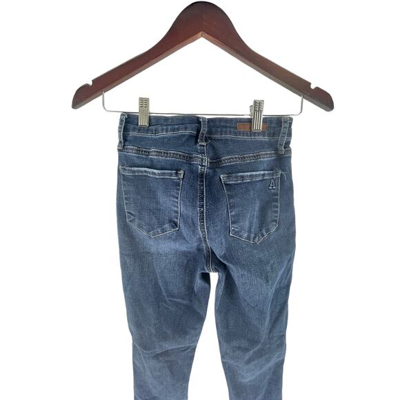 Articles of Society Dark Wash Blue Denim Skinny Jeans Women's Size 24 - Picture 5 of 8